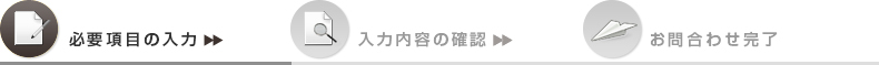 必要項目の入力
